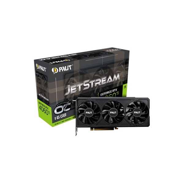 Palit GeForce RTX 4060 Ti JetStream OC nVidia 16GB GDDR6 128bit PCIe videókártya