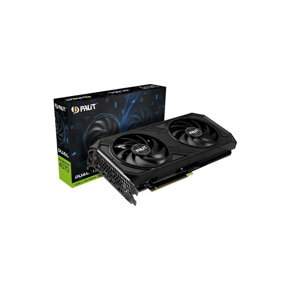 Palit GeForce RTX 4070 Dual nVidia 12GB GDDR6X 192bit PCIe videókártya