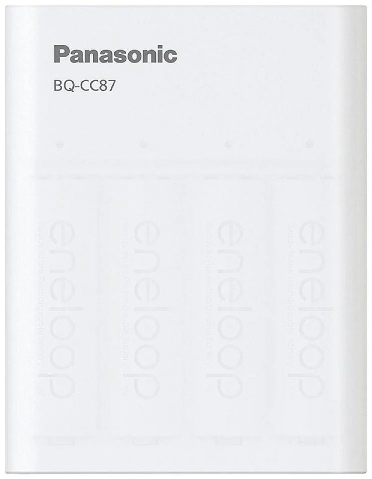 Panasonic Eneloop K-KJ87MCD40USB AA időzítős, powerbank funkciós akkutöltő +4xAA akku