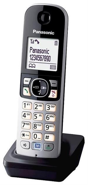 Panasonic KX-TGA681FXB DECT töltővel fekete/ezüst kézibeszélő