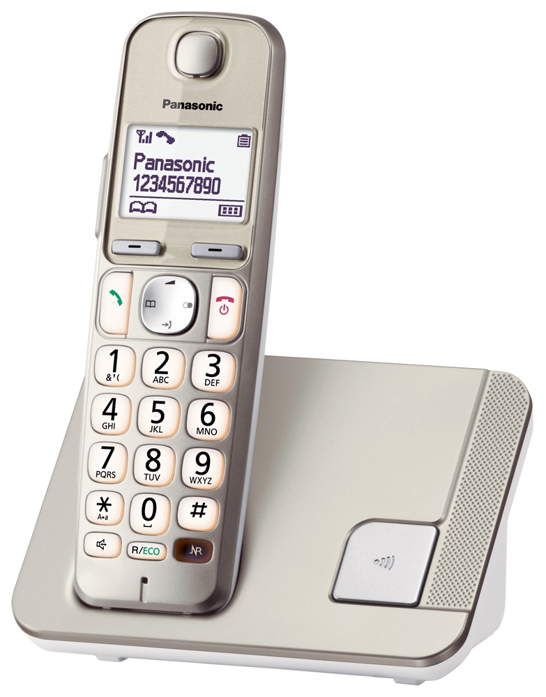 Panasonic KX-TGE210PDN DECT fehér vezetéknélküli telefon