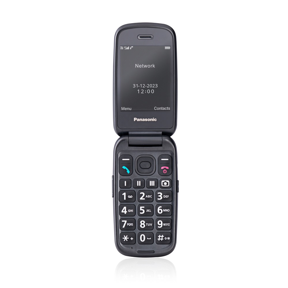 Panasonic KX-TU550EXB 2,8" 4G fekete mobiltelefon (Újszerű)