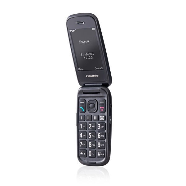 Panasonic KX-TU550EXB 2,8" 4G fekete mobiltelefon (Újszerű)