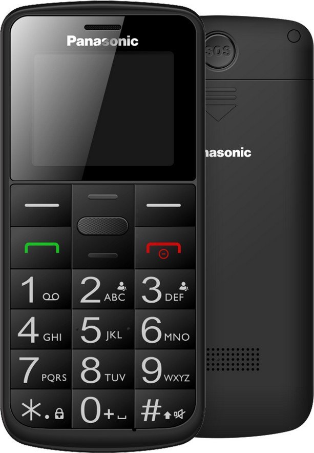 Panasonic KX-TU110EXB 1,77" Dual SIM fekete mobiltelefon