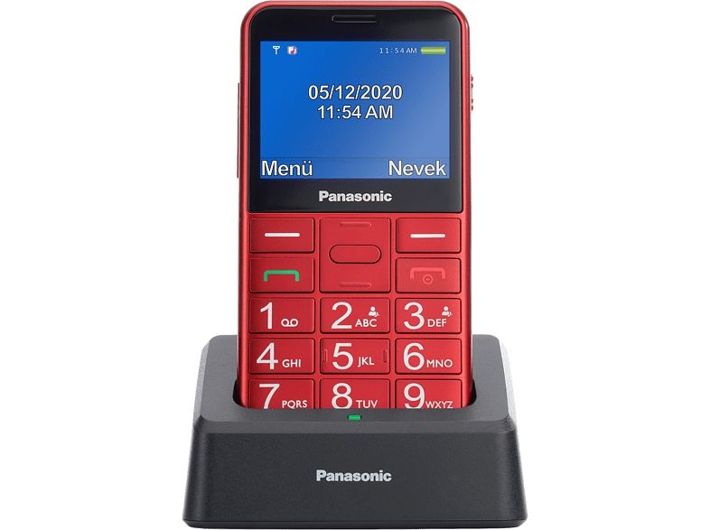 Panasonic KX-TU155EXRN 2,4" piros mobiltelefon