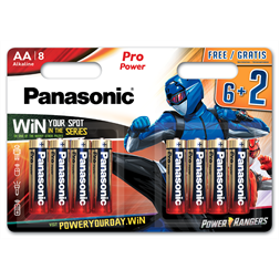 Panasonic LR6PPG/8BW 6+2F PR 1,5V AA/ceruza tartós alkáli elem 8 db/csomag