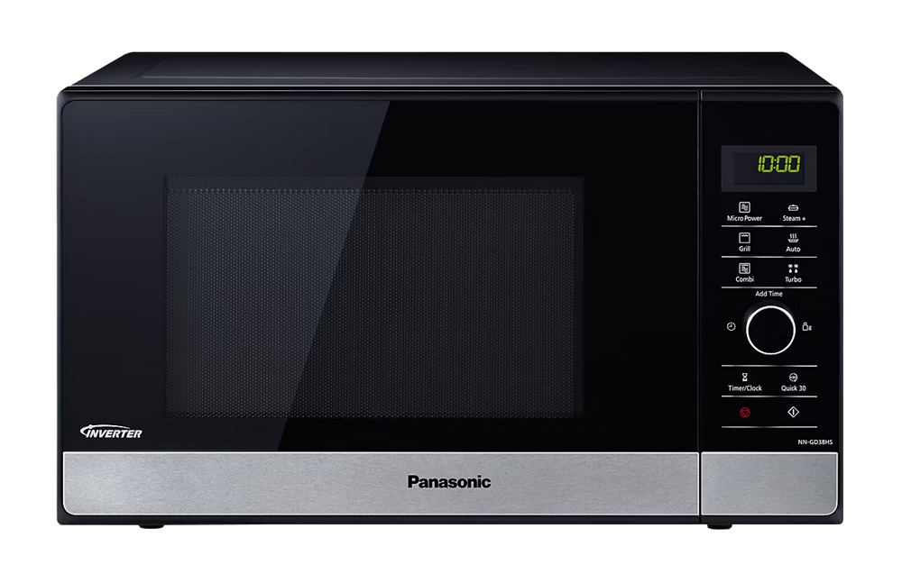 Panasonic NN-GD38HSSUG 1000W 23L fekete mikrohullámú sütő