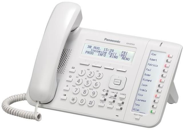Panasonic NT553X fehér NS1000 IP rendszertelefon