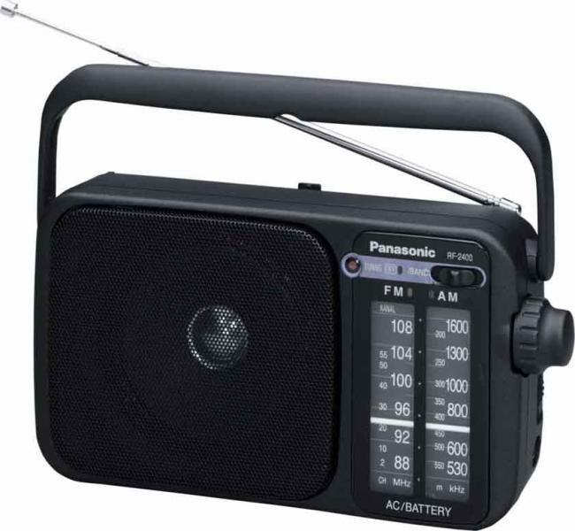 Panasonic RF-2400DEG-K hordozható rádió fekete
