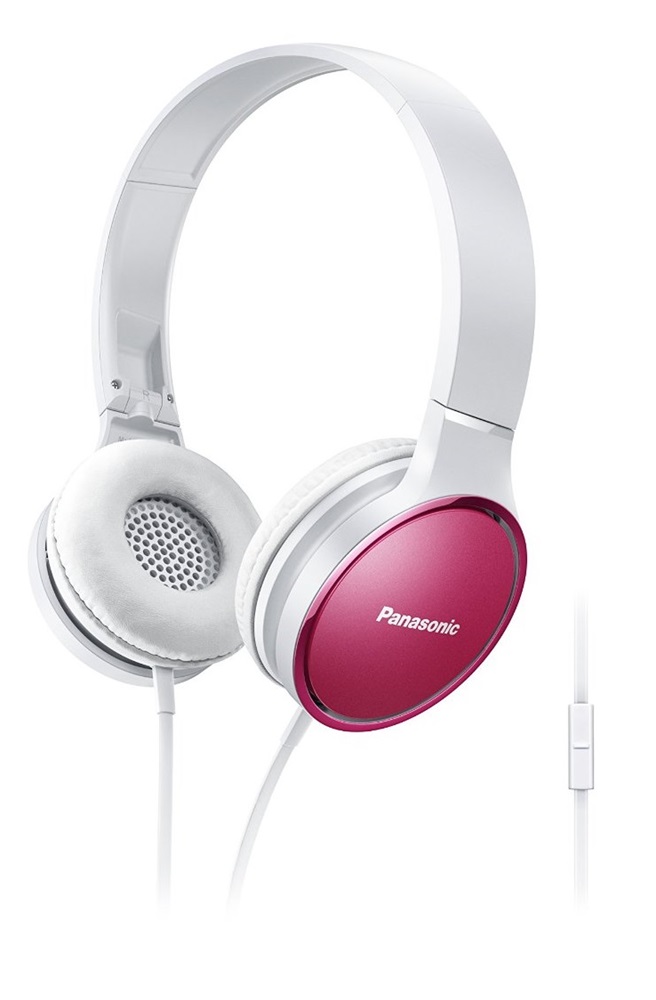 Panasonic RP-HF300ME-P mikrofonos fehér-pink fejhallgató