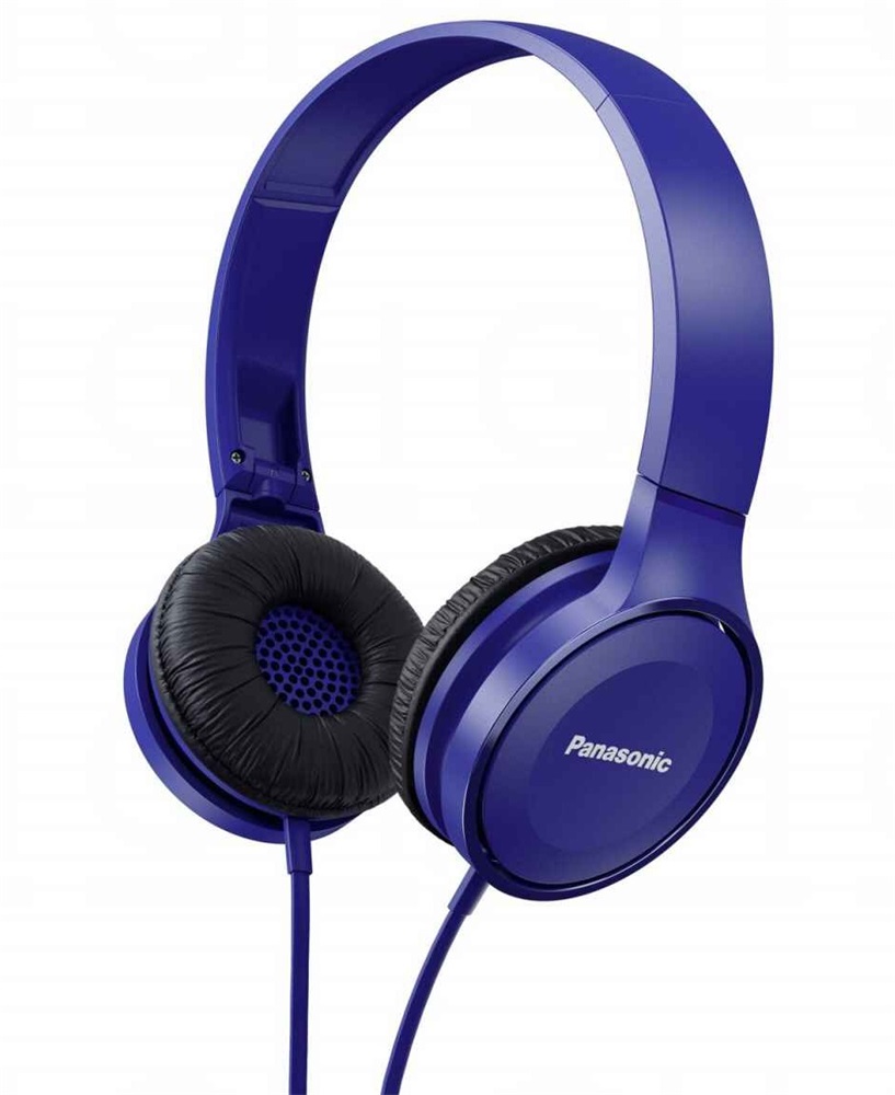 Panasonic RP-HF100ME-A mikrofonos kék fejhallgató