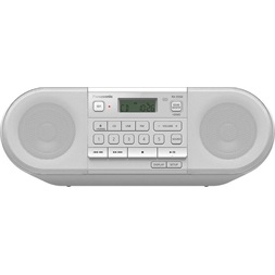 Panasonic RX-D550E-W Bluetooth fehér CD-s rádió (Újracsomagolt)