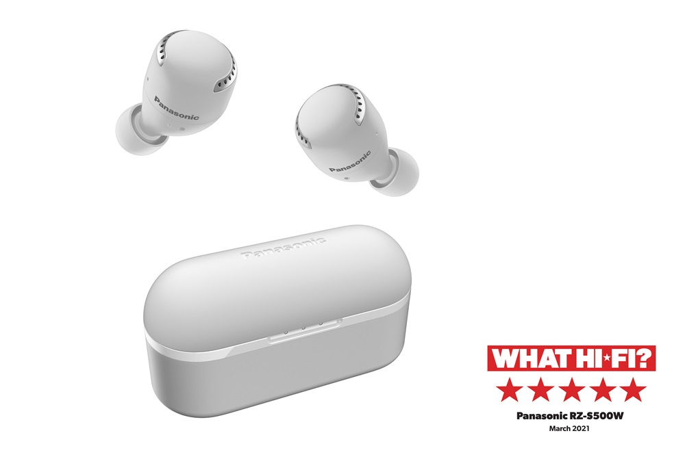 Panasonic RZ-S500WE-W True Wireless Bluetooth aktív zajszűrős fehér fülhallgató