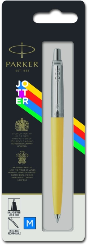 Parker Royal 2076056 Jotter Original BL ezüst klipszes sárga golyóstoll