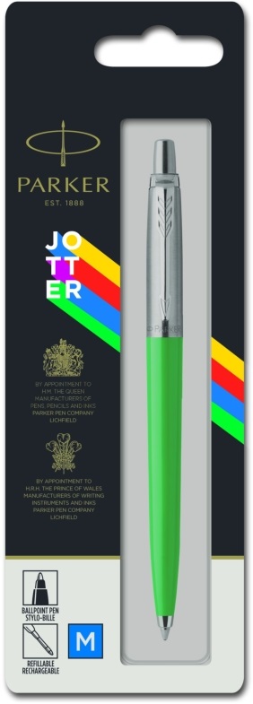 Parker Royal 2076058 Jotter Original BL ezüst klipszes zöld golyóstoll