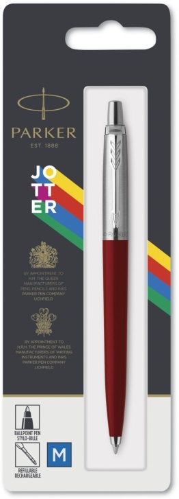 Parker Royal 2096857 Jotter Original BL ezüst klipszes piros golyóstoll