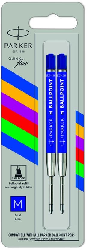 Parker Royal Economy M 2db/BL kék 2166544 golyóstoll betét