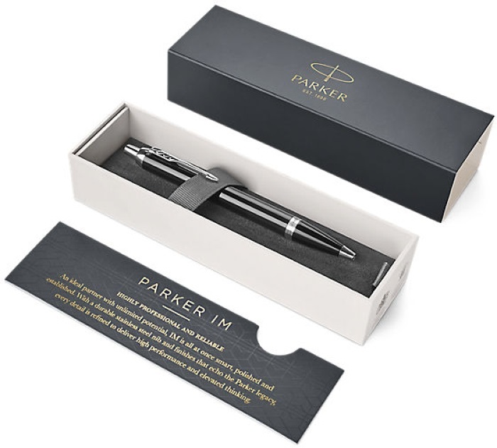 Parker Royal IM ezüst klipsz fekete golyóstoll