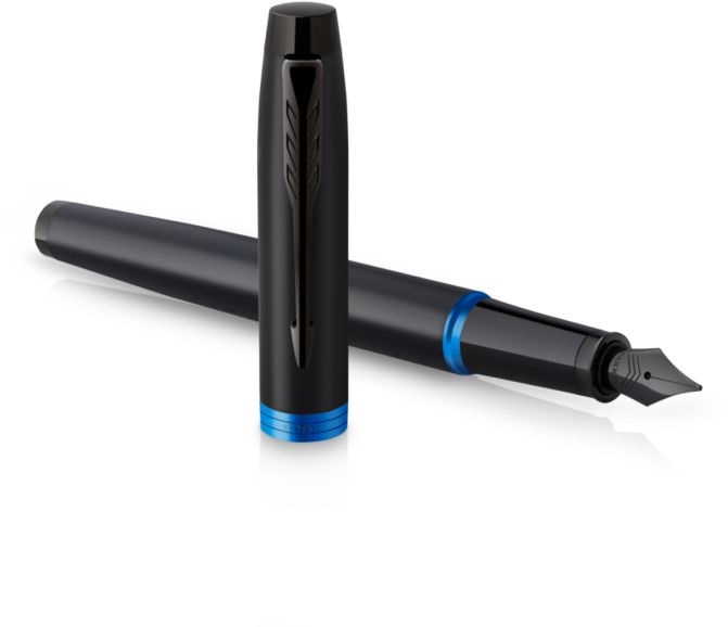 Parker Royal Im Professionals Vibrant fekete-kék, fekete KLIPSZ 2172858 töltőtoll