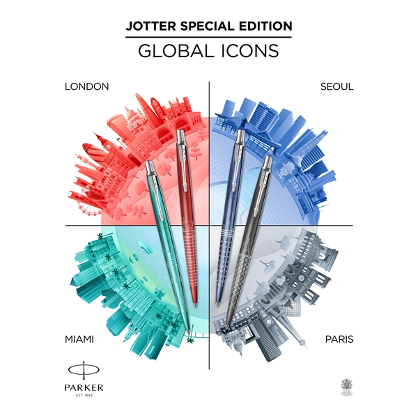 Parker Royal Jotter SE 2221601 Paris ezüst klipszes golyóstoll