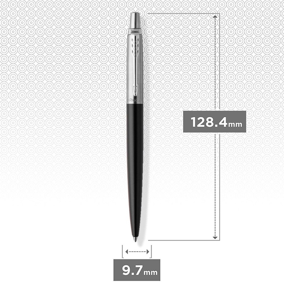 Parker Royal Jotter ezüst klipsz fekete golyóstoll 1953184