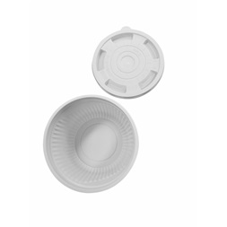 Party leveses tál tetővel kukoricából BIO lebomló 10db