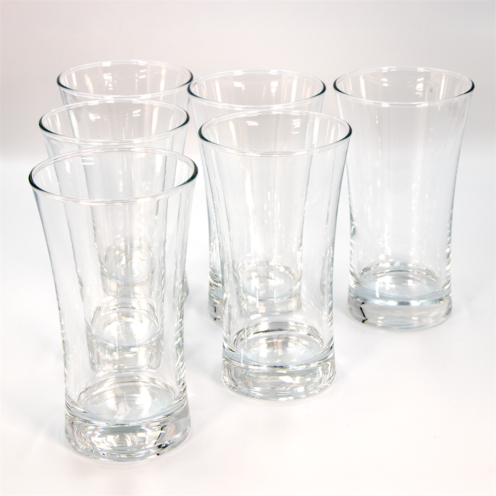 Pasabahce V-Block Long Drink 300ml koktélos pohár szett 6 darabos
