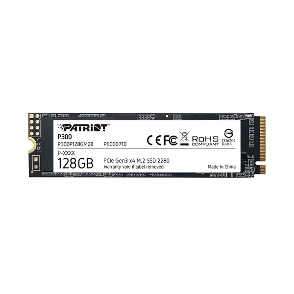 Patriot 128GB M.2 NVMe 2280 P300 (P300P128GM28) SSD
