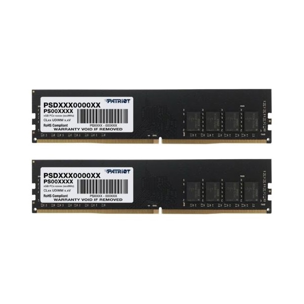 Patriot 16GB 3200MHz DDR4 Signature Line (Kit! 2db 8GB) (PSD416G3200K) memória