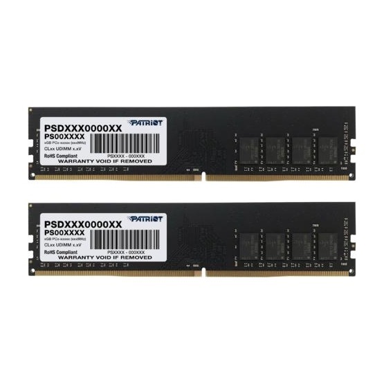 Patriot 16GB 3200MHz DDR4 Signature Line (Kit! 2db 8GB) (PSD416G3200K) memória