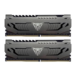 Patriot 16GB 3200MHz DDR4 Viper Steel (Kit! 2db 8GB) (PVS416G320C6K) memória