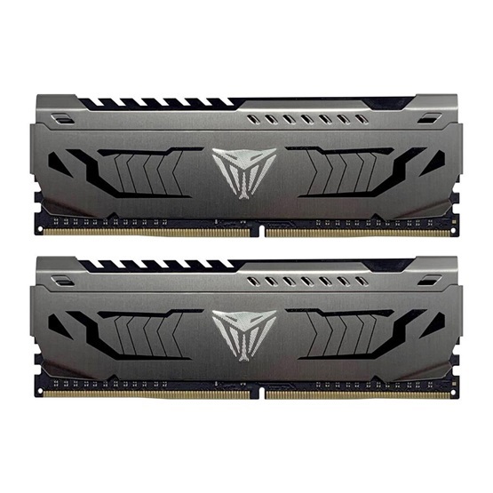 Patriot 16GB 3200MHz DDR4 Viper Steel (Kit! 2db 8GB) (PVS416G320C6K) memória