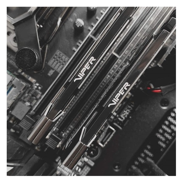 Patriot 16GB 3600MHz DDR4 Viper Steel (Kit! 2db 8GB) (PVS416G360C8K) memória