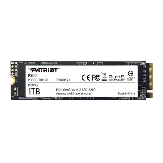 Patriot 1TB M.2 NVMe 2280 P300 (P300P1TBM28) SSD