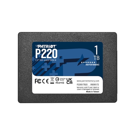 Patriot 1TB Sata3 2,5" P220 (P220S1TB25) SSD