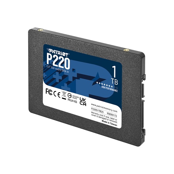 Patriot 1TB Sata3 2,5" P220 (P220S1TB25) SSD
