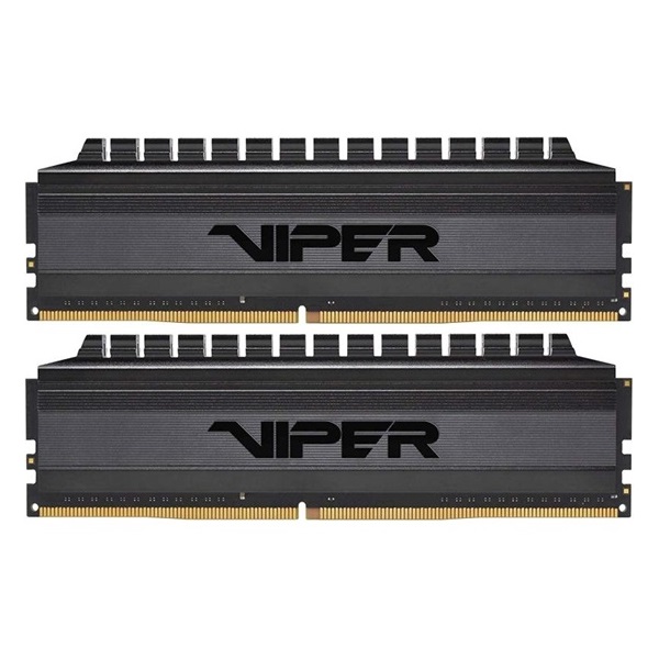 Patriot 32GB 3200MHz DDR4 Viper 4 Blackout (Kit! 2db 16GB) (PVB432G320C6K) memória