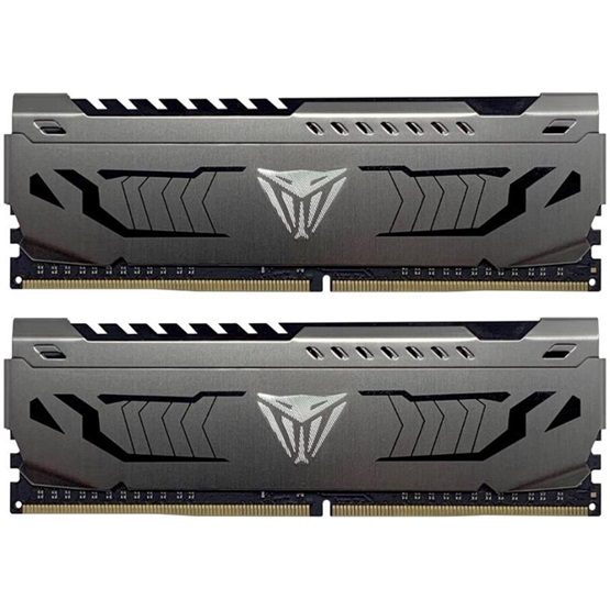 Patriot 32GB 3200MHz DDR4 Viper Steel (Kit! 2db 16GB) (PVS432G320C6K) memória