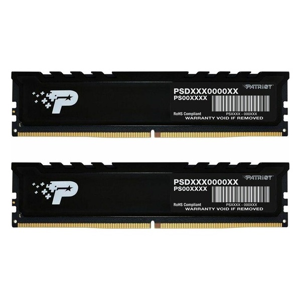 Patriot 32GB 5600MHz DDR5 Signature Line Premium (Kit! 2db 16GB) (PSP532G5600KH1) memória