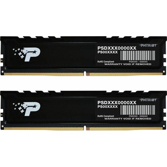 Patriot 32GB 5600MHz DDR5 Signature Line Premium (Kit! 2db 16GB) (PSP532G5600KH1) memória