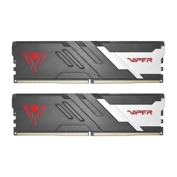 Patriot 32GB 6000MHz DDR5 Viper Venom (Kit! 2db 16GB) (PVV532G600C30K) fekete/fehér memória