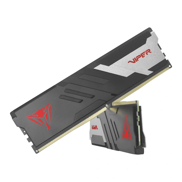 Patriot 32GB 6000MHz DDR5 Viper Venom (Kit! 2db 16GB) (PVV532G600C30K) fekete/fehér memória