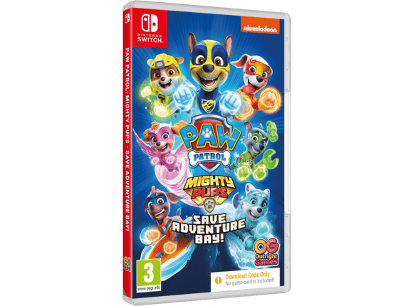 Paw Patrol: Mighty Pups Save Adventure Bay (Code in Box) Nintendo Switch játékszoftver