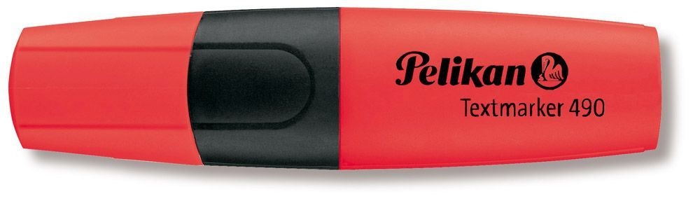 Pelikan 490 piros szövegkiemelő