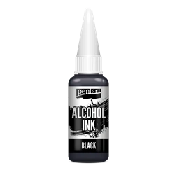 Pentart 20 ml fekete alkoholos tinta
