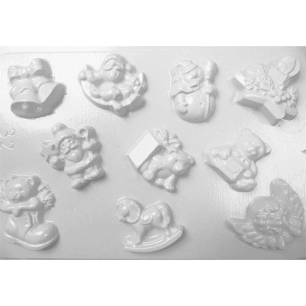 Pentart Karácsonyi 10 motívumos gipszkiöntő forma