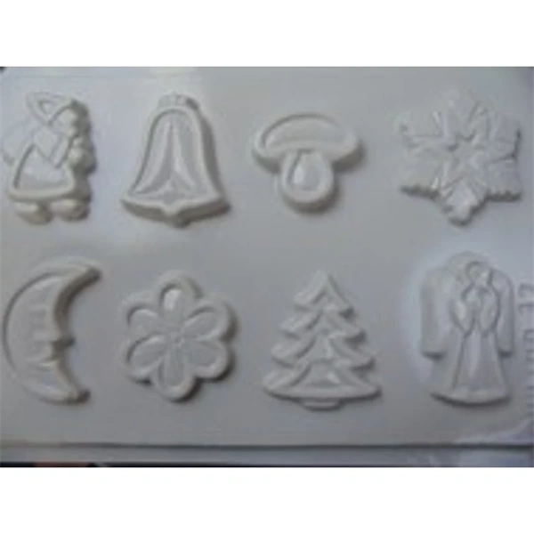 Pentart Karácsonyi 8 antik motívumos gipszkiöntő forma