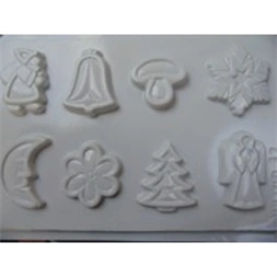 Pentart Karácsonyi 8 antik motívumos gipszkiöntő forma