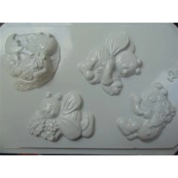 Pentart Katicák és méhecskék gipszkiöntő forma