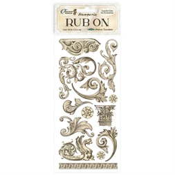 Pentart Sir Vagabond in Fantasy World greeks and capitals 10,2x21,6 cm kaparós matrica